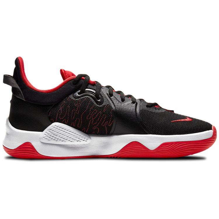 Nike PG 5 Bred Men Sneakers Black White University-Red CW3143-002
