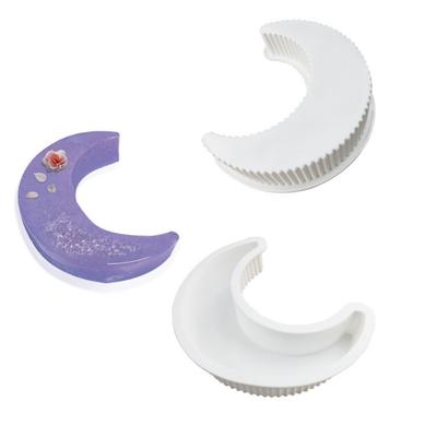 Mid-Autumn Festival Single Moon Fondant Cake Mousse Mould DIY Baking Mould Silicone Fondant Mould Qifeng