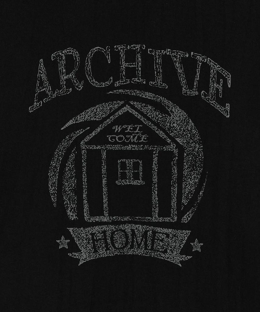 FREEMARIO Archive Home T-Shirt [Black]