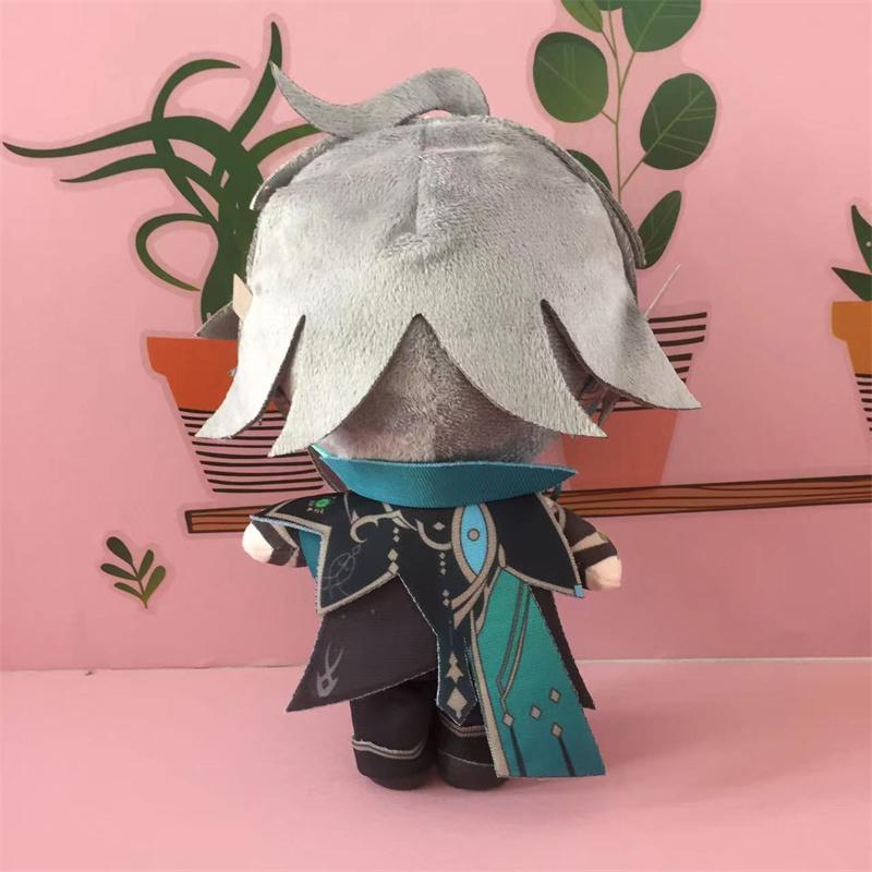 Anime Al Haitham Cosplay Plush Doll Toy 20cm Game Cute Soft Stuffed Pillow