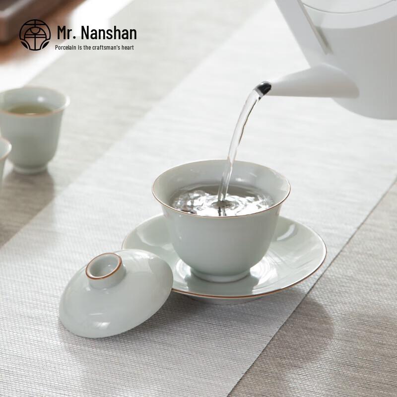 Nanshan Mr. Enamel Sancai Gaiwan