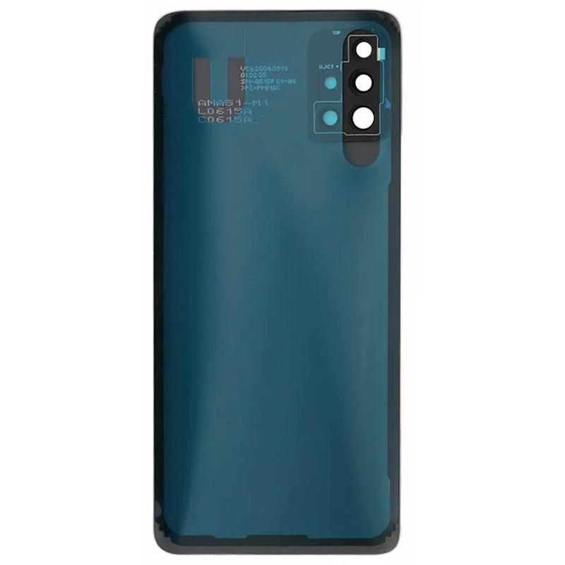 

For Samsung Galaxy A51 4G SM-A515 Battery Housing with Adhesive Sticker+Camera Lens Cover (without Logo) White