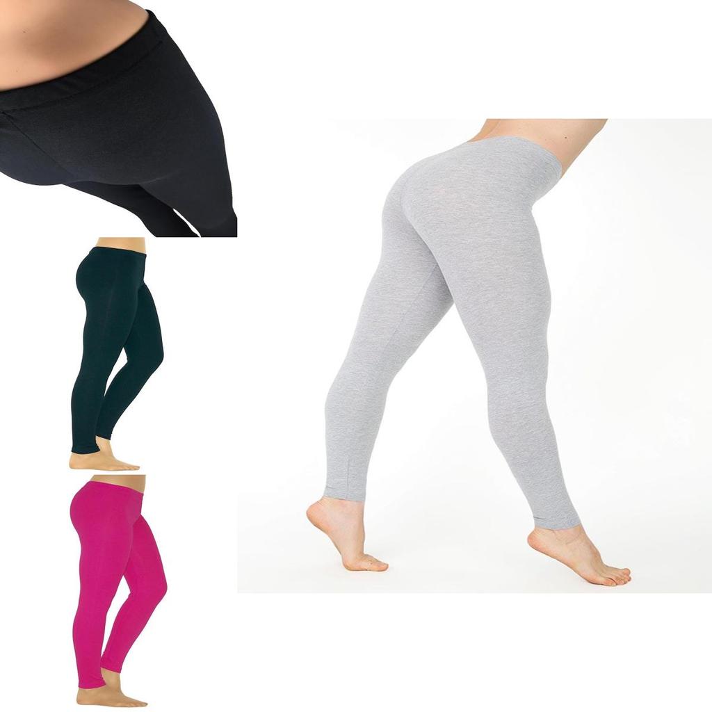 Damen Vollmodische Länge Hohe Taille Leggings Weiche Warme Dicke Hosen Stretch
