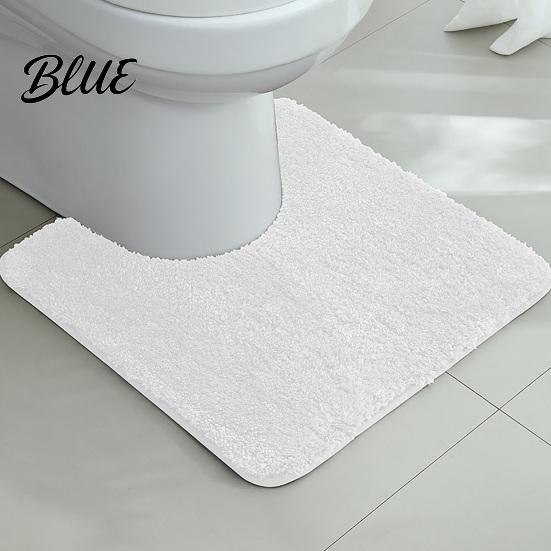 Tappetino Assorbente per Doccia Tappetino da Bagno Traspirante Forma Peluche per WC Lavabile in Lavatrice Antiscivolo