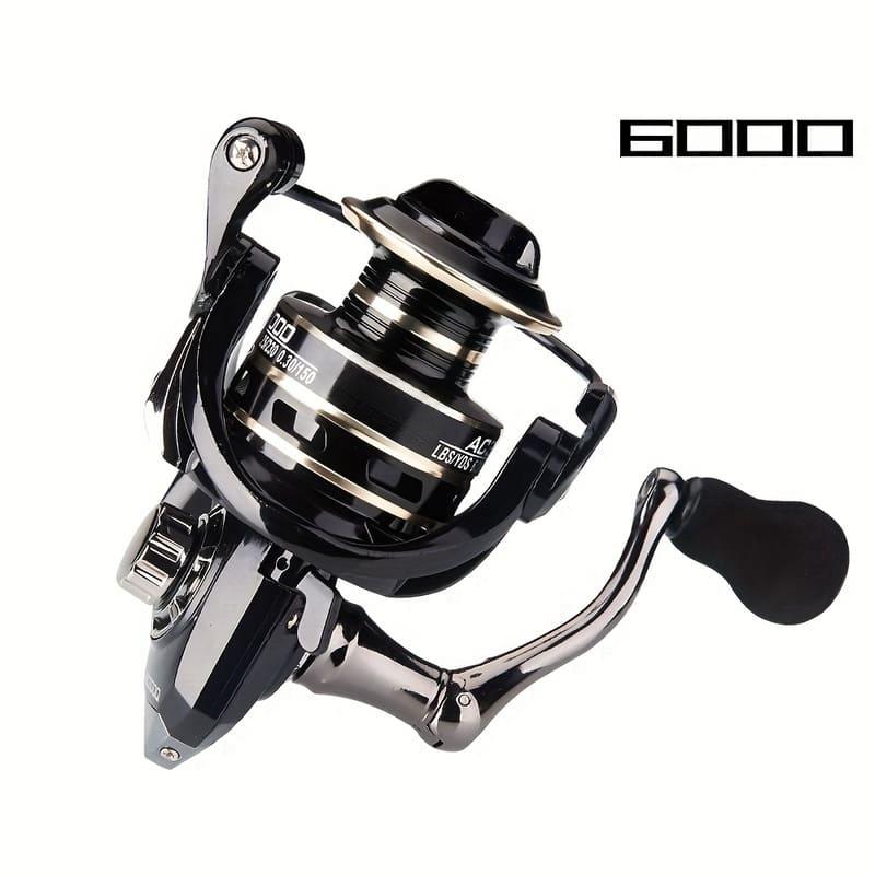 High Performance Spinning Reel with High Drag and 5.2:1 Gear Ratio. Full Metal Handle. Suitable for Many Waters. Durable and Corrosion Resistant