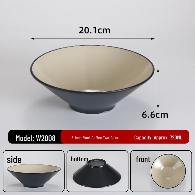 

A5 Melamine Commercial Conical Bowl