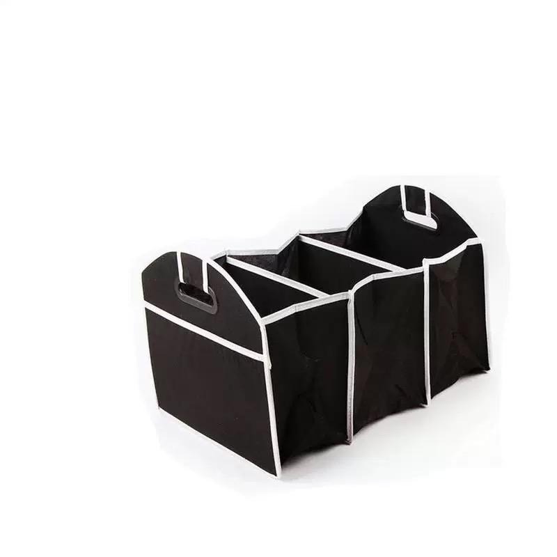 

2 pcs Non-woven Fabric Car Trunk Storage Boxes, Foldable Car Storage Bags for Vehicle Trunk Storage