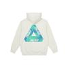 Palace Reacto Tri-Ferg Hood White Unisex Tops P24CS082