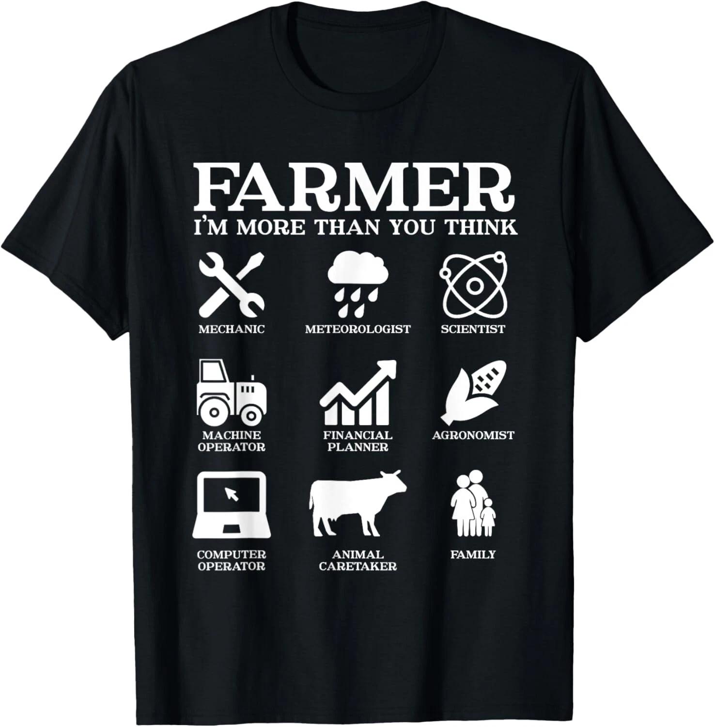 Farmer Gift Idea Farming Agriculture Patriotic Farmer Gift Unisex T-Shirt 3XL