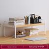 Compact Iron Desktop Bookshelf & Storage Rack