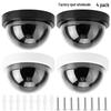 Outdoor High-Speed Dome Security Camera (4-Pack) for Home Surveillance