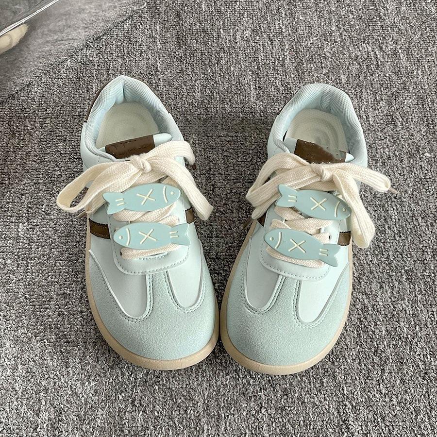 Autumn Platform White Shoes Women's New Women's Versatile Breathable Trend Retro