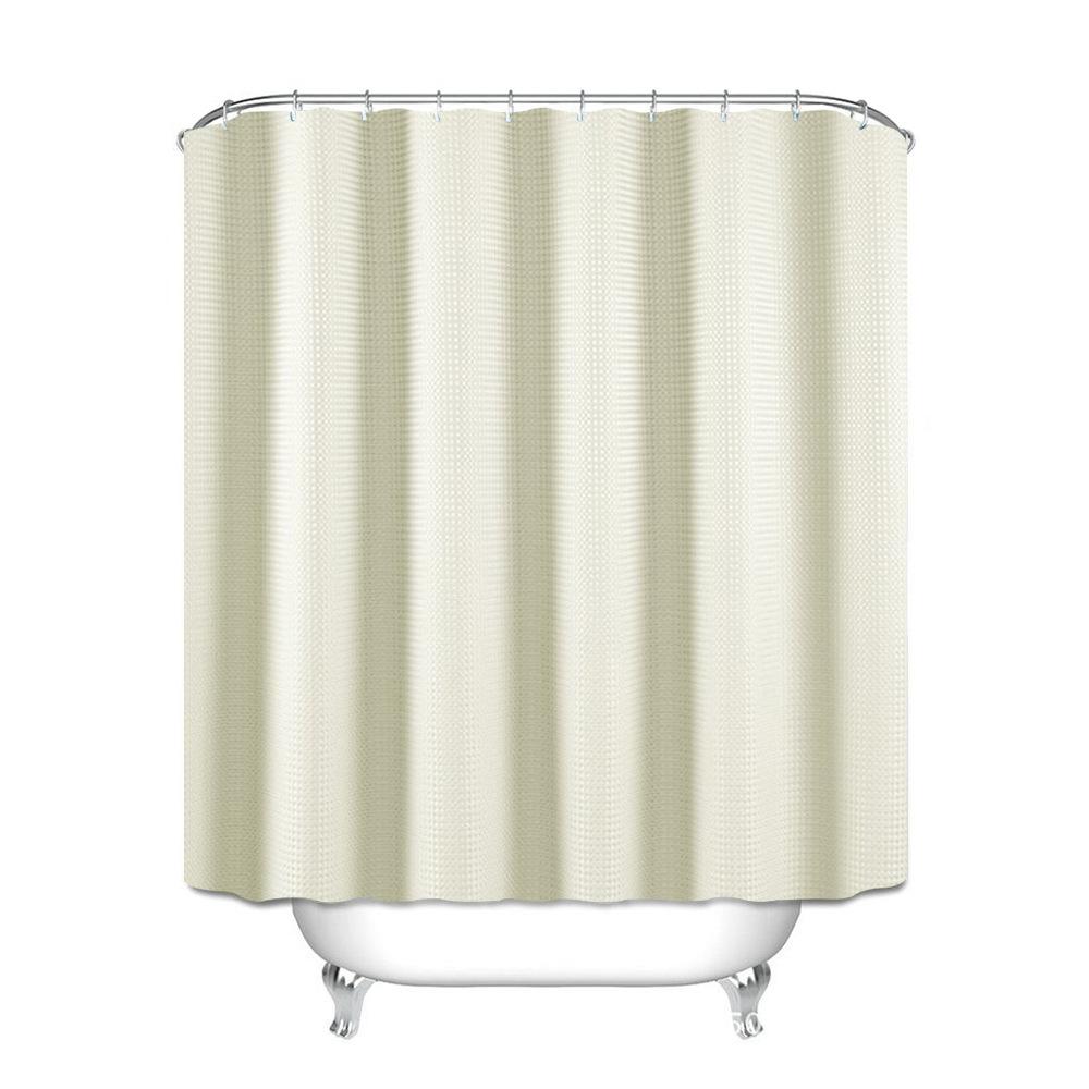 

Занавеска для душа Маленький абстрактный узор в горошек с модным милым черно-белым монохромным пузырем для детей Водонепроницаемый полиэстер 180*180cm