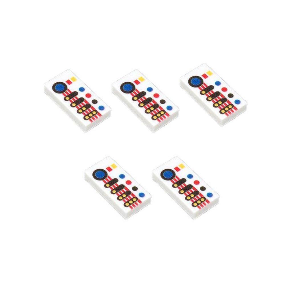 City Building Blocks Accessories Dashboard Audio Computer Control Center Radar Keyboard Mobile Phone Model Mini Brick Toy R054