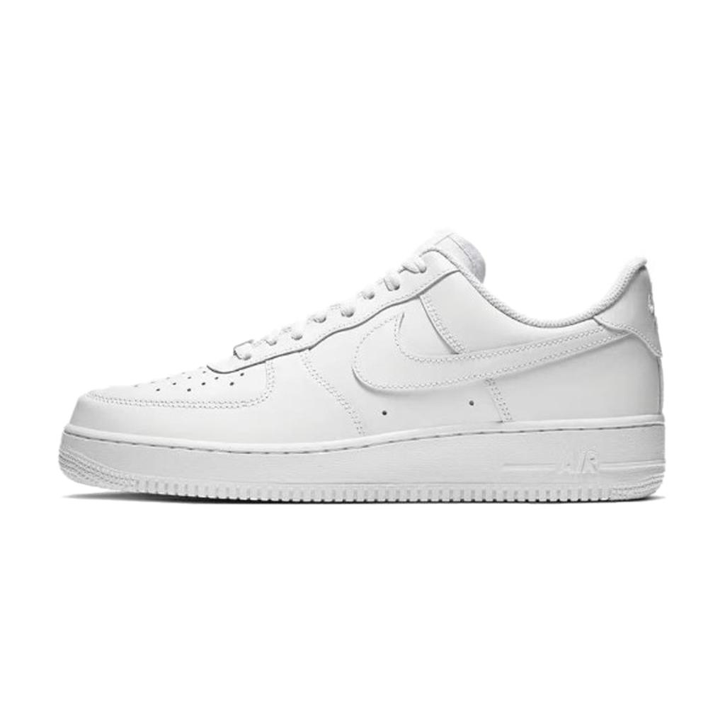 Nike Air Force 1 Galaxy City Cow Leather Abrasion Resistant Slip Resistant Low top Skateboard Shoes Unisex Gray White CW2288-111(Team997-)