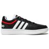 Adidas Neo Hoops 3.0 Magic Ring Leder Rutschfest Langlebig Leicht Low Top Skate Schuhe Herren Sneaker Schwarz Weiß Rot H03778