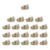 20Pcs Resins Dragon Skull Set for Home and Garden Decoration for Garden Pathway and Planter Decoration
