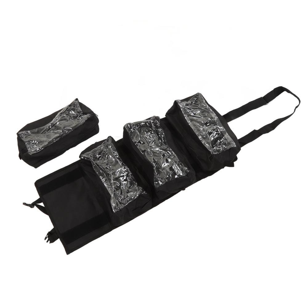 

600D Oxford Cloth Roll Up Tool Bag Rollable Tool Storage Bag Carpenter Work Organization чёрный