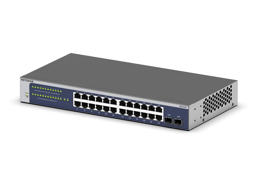 Netgear GS724T-600EUS Managed Switch