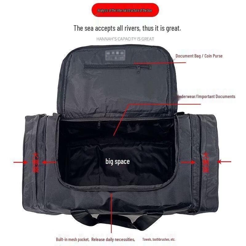 Xun Zhanying Expandable Travel Backpack
