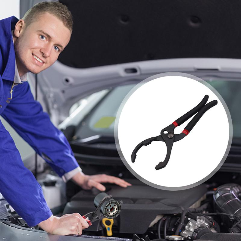 10/12 Inch Oil Filter Remove Disassembly Tool Filter Disassembly And Assembly Pliers Wrench Vehicle Maintenance Repair Hand Tool