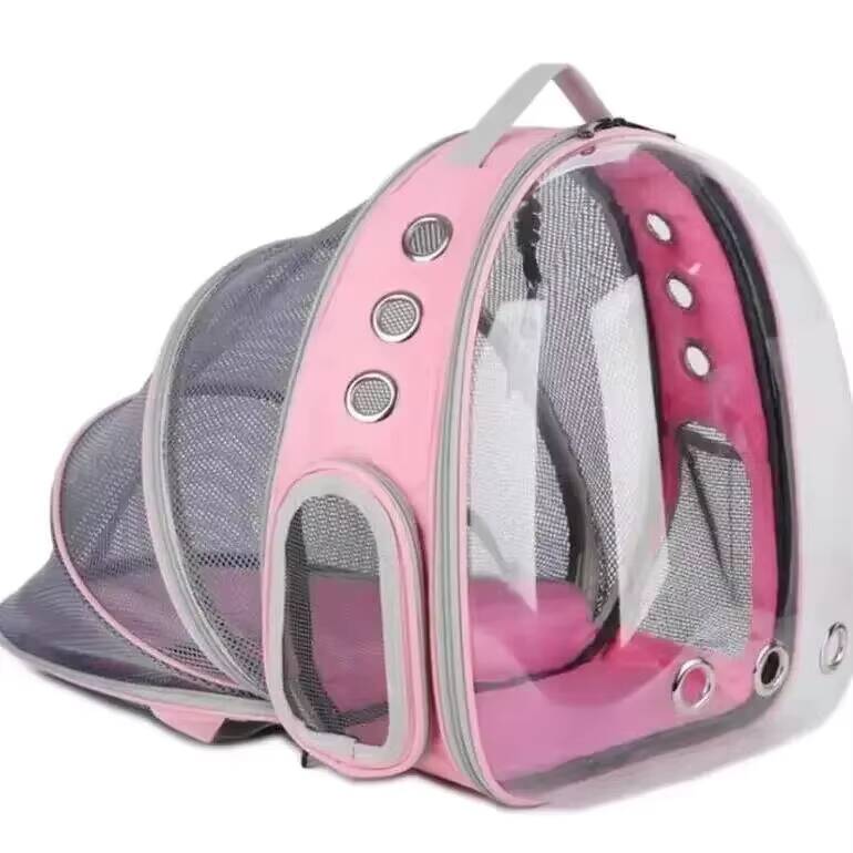 New Expandable Cat Large Transparent Carrier Backpack Bubble Space Capsule High Quality Pet Travel Bag