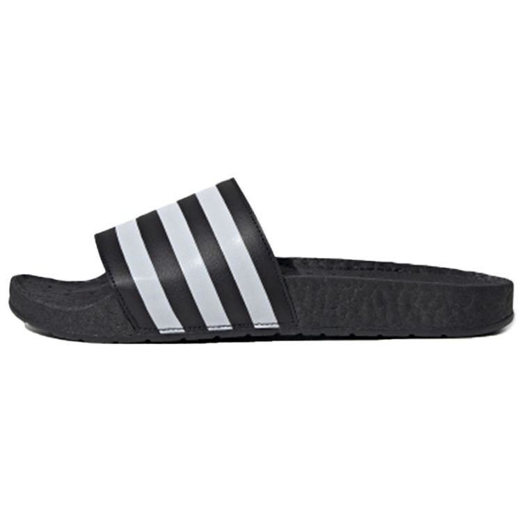 

Adidas Adilette Boost Slides Core Черно-белые кроссовки унисекс Cloud-White FU9884