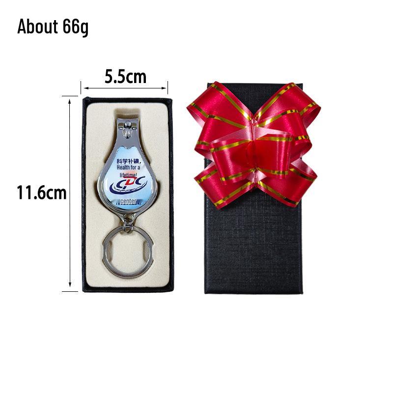 Custom Multi-functional Nail Clippers with Bottle Opener and Logo Personalization