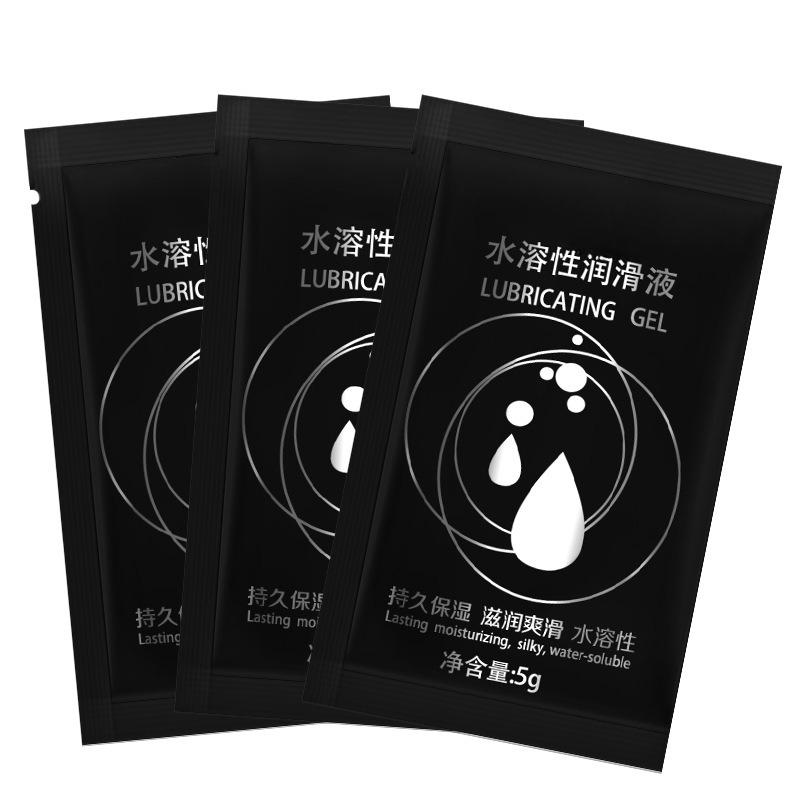 Compact and Convenient Lubricant Pouches for Sexual Wellness, Enhanced Intimacy, and Foreplay