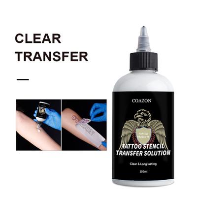 Skönhetsverktyg Kladdfri Bekväm 150ML Långvarig Klarhet Tatuering Schablon Överföringslösning Tatuering Överföringskräm