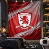 Wandbehang Tapisserie Middlesbrough Drucktuch für Wohnzimmer Schlafzimmer Heimdekoration