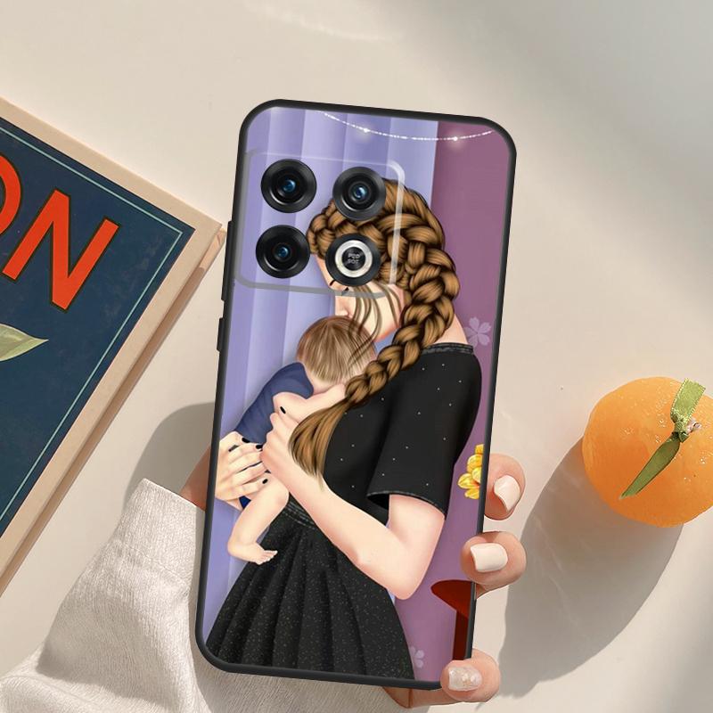 Baby Mom MUM MOTHER Girl Queen Case For OnePlus Nord 5 CE 2 3 4 Lite N20 N30 OnePlus 15 13 12 11 13T 10T 10R 12R 13R Cover