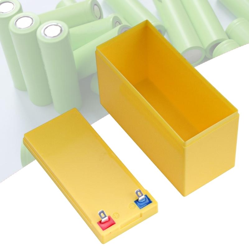 12V 7Ah Batteriegehäuse Halter 18650 Zellen Nickelstreifen Batteriespeicherbox DIY Pack Kunststoff Organizer Zubehör