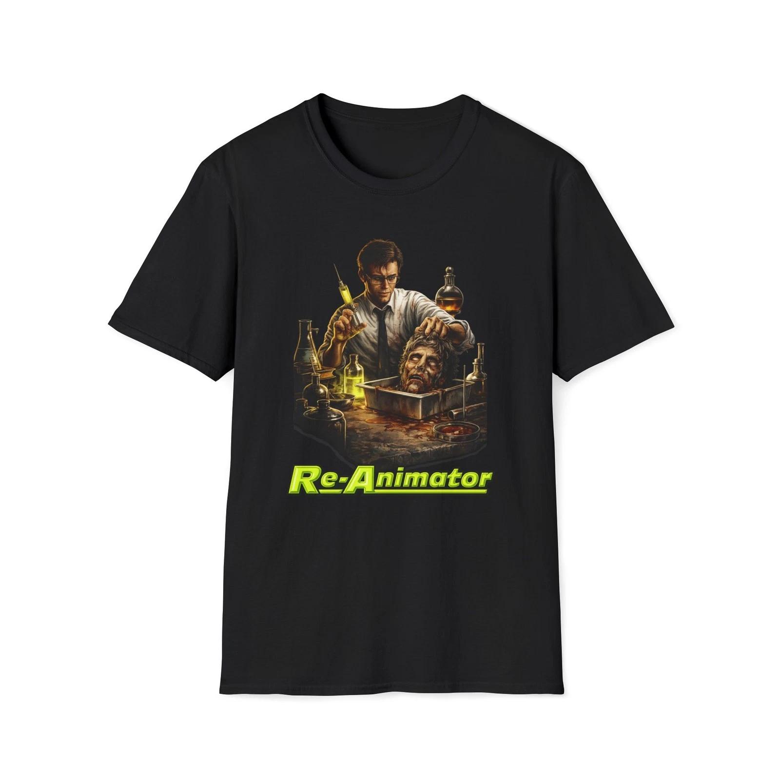 Re-Animator Movie T-Shirt – Classic 80s Horror Cult XXXXL