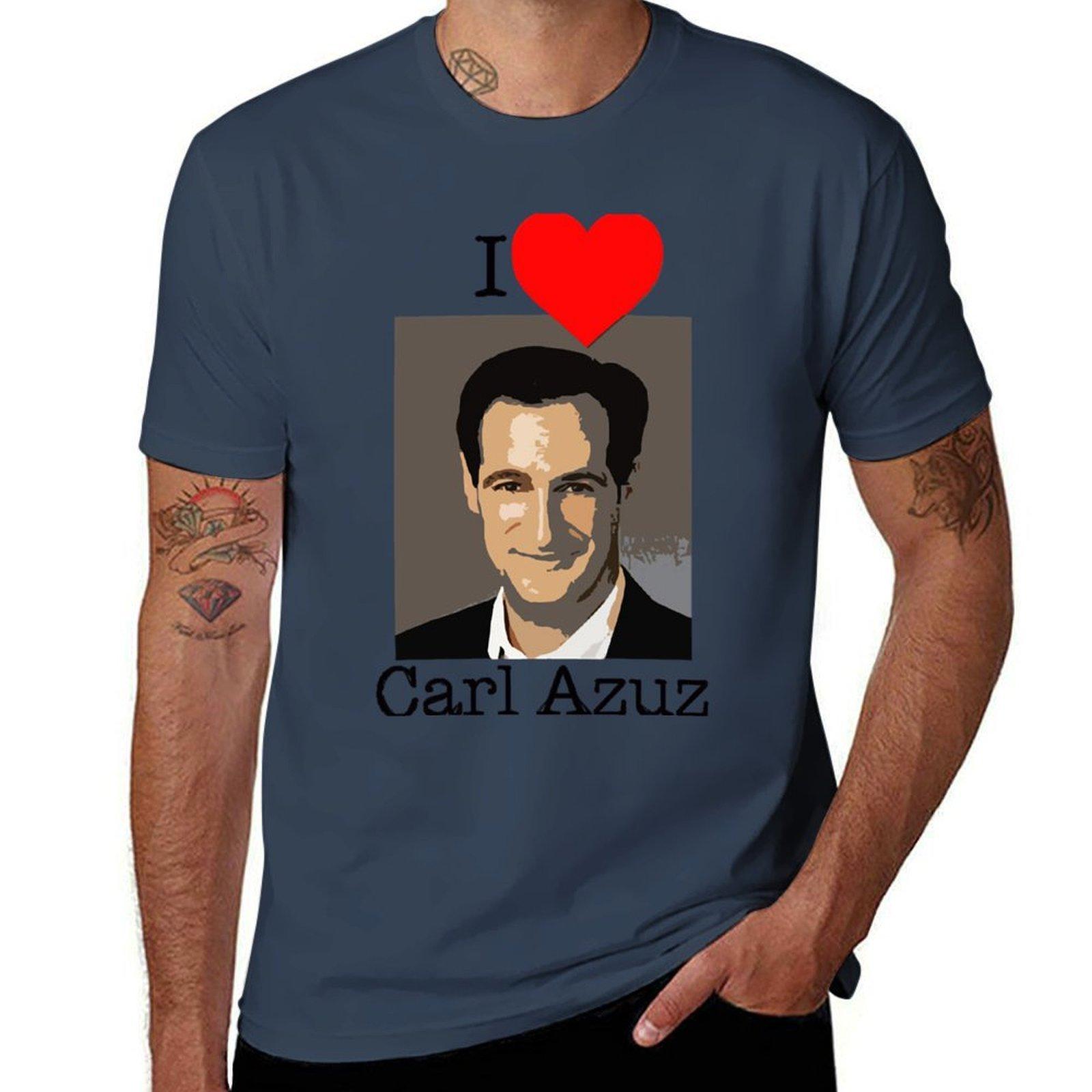 Carl Azuz TShirt Soft Casual Short Sleeve Cotton Tee S
