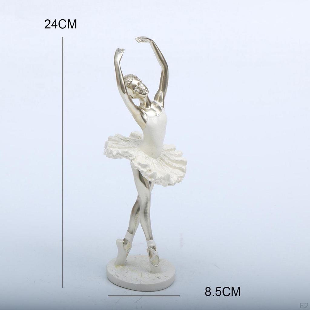 Modern Abstract Dancing Couple Figurine Artistic Resin Sculpture Creative Lover Ornament for Bedroom