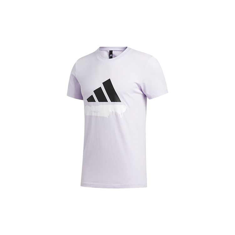 

Adidas Sports Style Футболка с коротким рукавом Мужские топы Фиолетовый FT2827 S