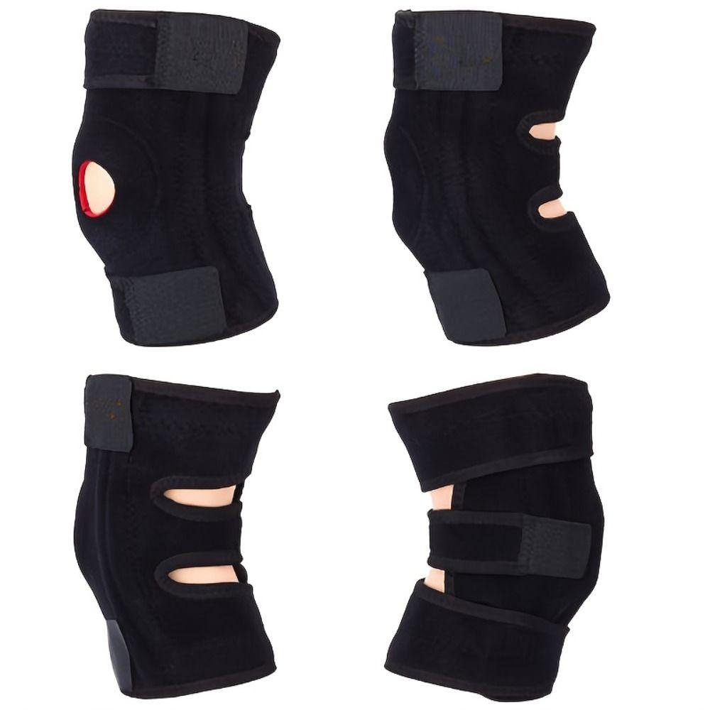 Neoprene Spring Sports Patella Bandage Strap Black Kneepad New Sportswear  Fitness Running