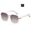 Metal Frame Polarized Sunglasses Female Elegant and Fashionable Commuter Wind Polarized Sunglasses Summer UV Glasses.