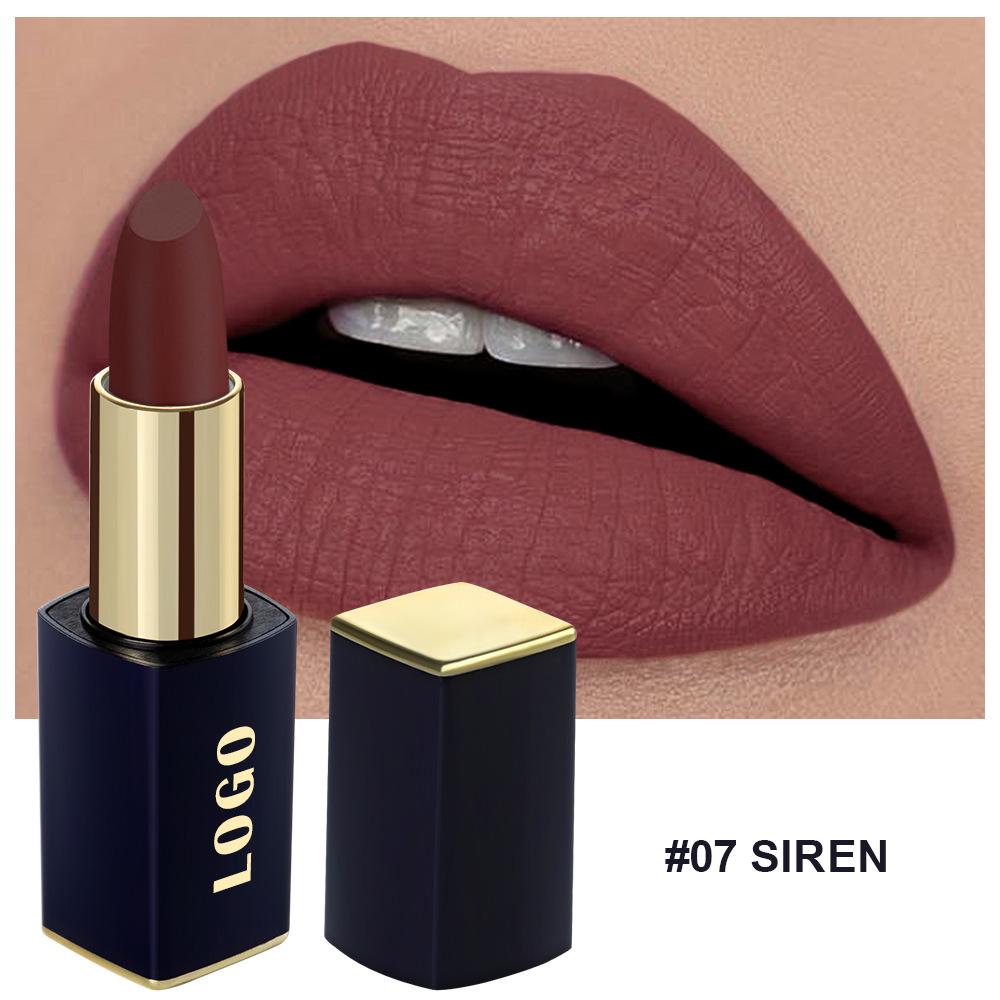 Матовая помада, не выцветающая - Стойкая, Не липкая