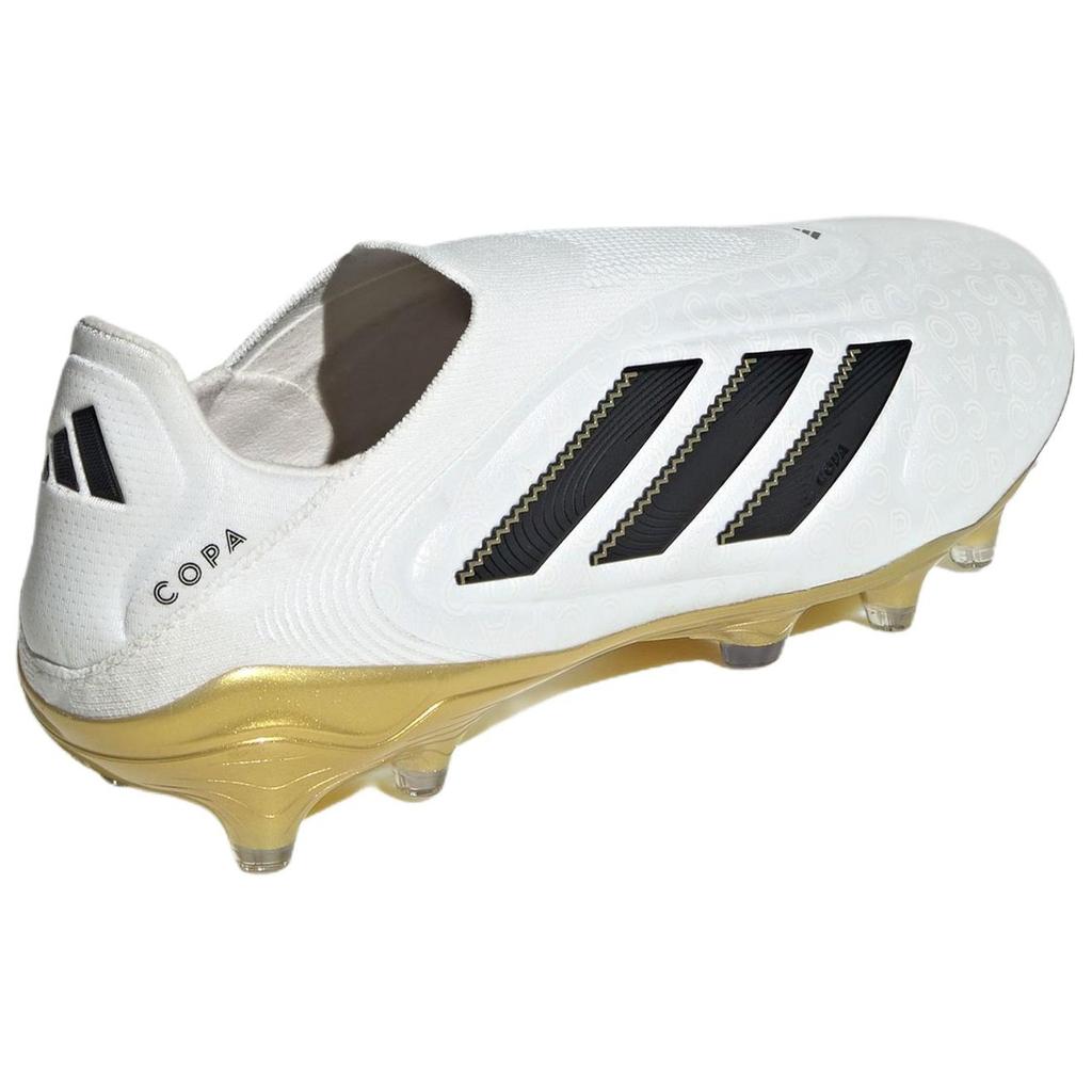 Adidas Copa Pure 3 Elite Ll Comfortable Fashion FG Unisex Football Shoes White Black Gold JH6301