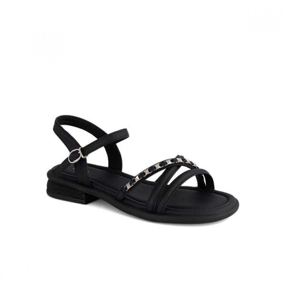 Soda Women Casual Flat Stud Sandals Ard617 It10 225