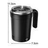 Automatic Stirring Coffee Mug Rechargeable Temperature Display For  Beverages Auto Stirring Milk Cup White, Purple, Green, Black