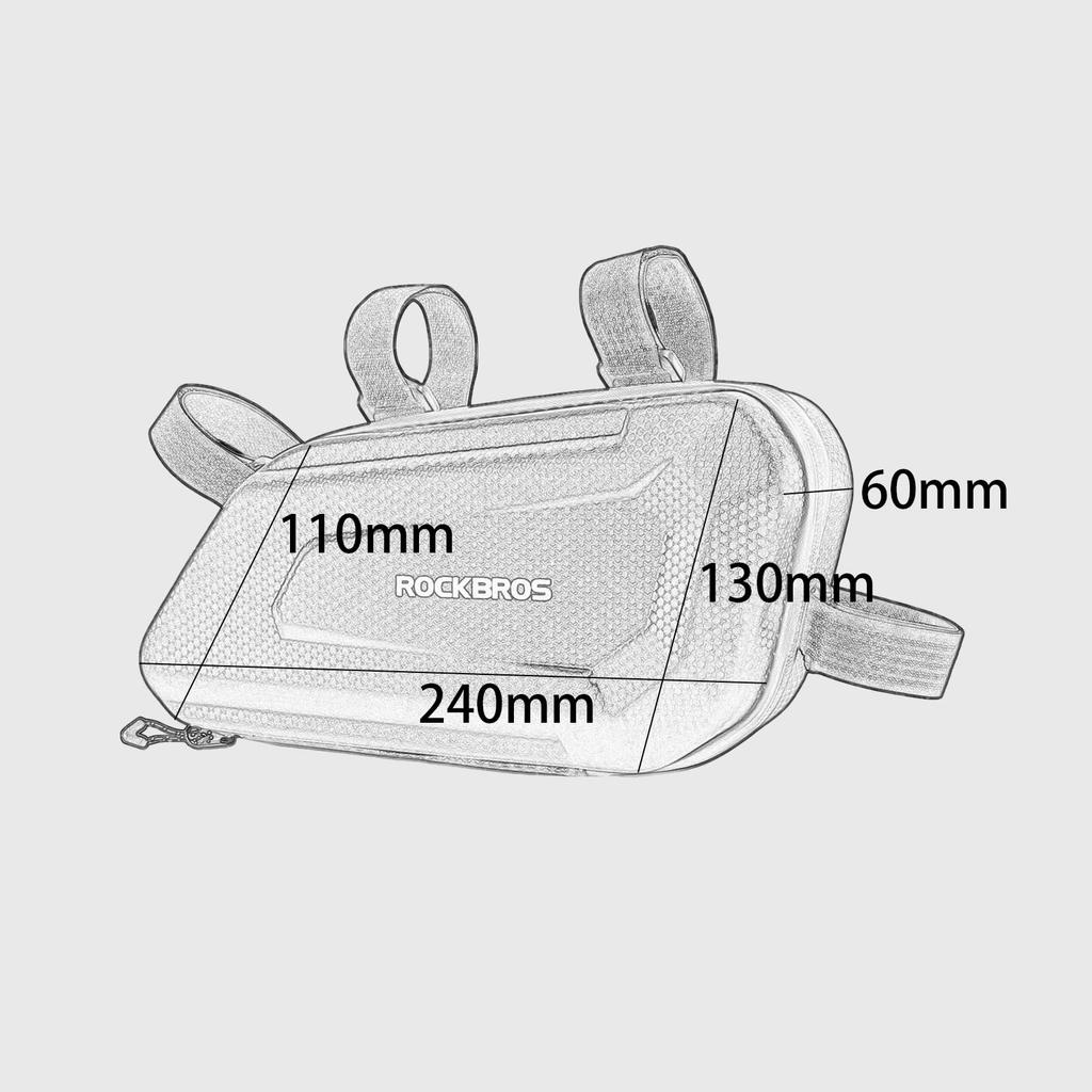 WOOGA Motorcycle Modified Hard Shell Saddle Waterproof Triangle Side Bags Tool Bag Gal Carbon Look Waterproof Zipper for Honda REBEL CMX 250 CMX 300