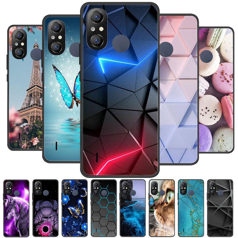 For Itel A58 A49 LTE Case Silicon Back Cover Phone Case For Itel A58 ProCases for Itel A49 a 49 Bumper Funda Black TPU Coques