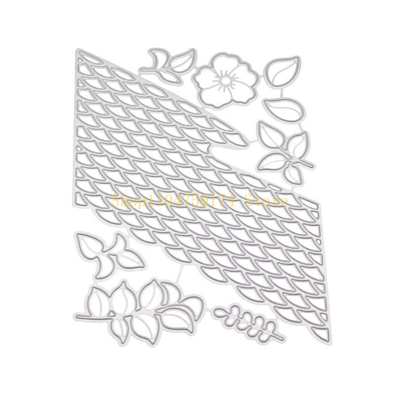 Irregular Flower Metal Cutting Dies Stencil DIY Scrapbooking Album Stamp Paper C top sale