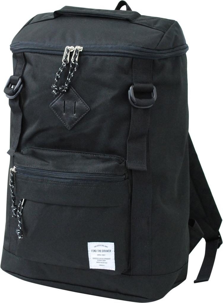 P-Seg Point Tape Square Backpack PT-1853 Black
