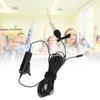 R955S 5.8m Lavalier Microphone   CollarClip Mic for Microphone Mobile Phone Camera(Black )