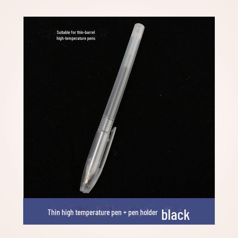 

Высокотемпературный исчезающий маркер для ткани, кожи и т. д.. Термостираемая, устойчивая к выцветанию цветная маркер-маркер с повышенной толщиной. thin чёрный