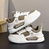 Children's Fashion Velcro Thick Sole Height Increasing Low Cut Casual Board Shoes Outdoor Casual Sports Shoes 28-38